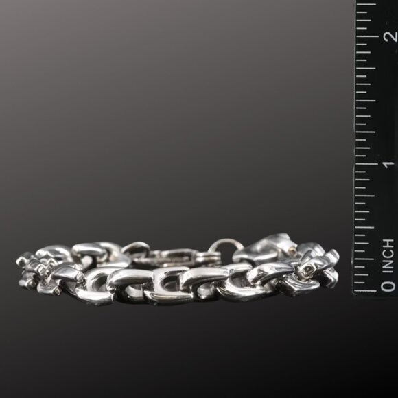 Vintage sterling silver link bracelet 🖤 - Picture 4 of 4